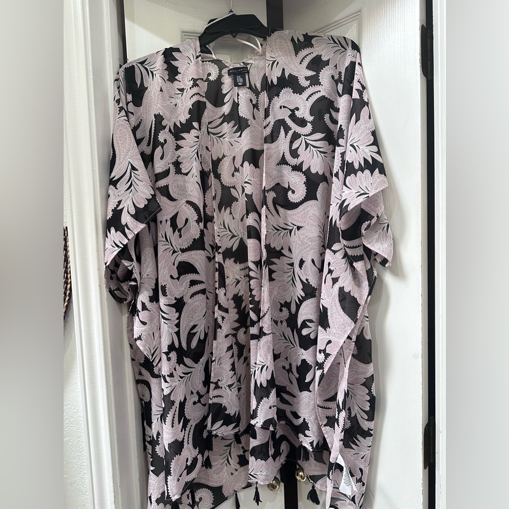 Tasseled Kimono Top